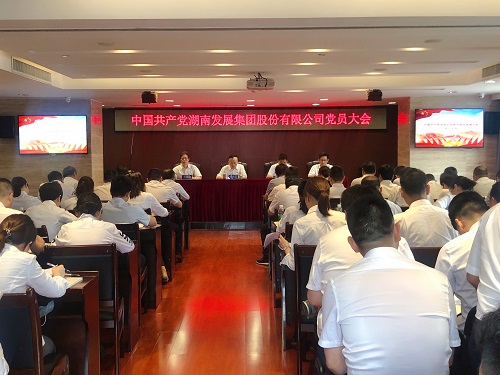 公司召開黨員大會增補黨委委員、紀(jì)委委員